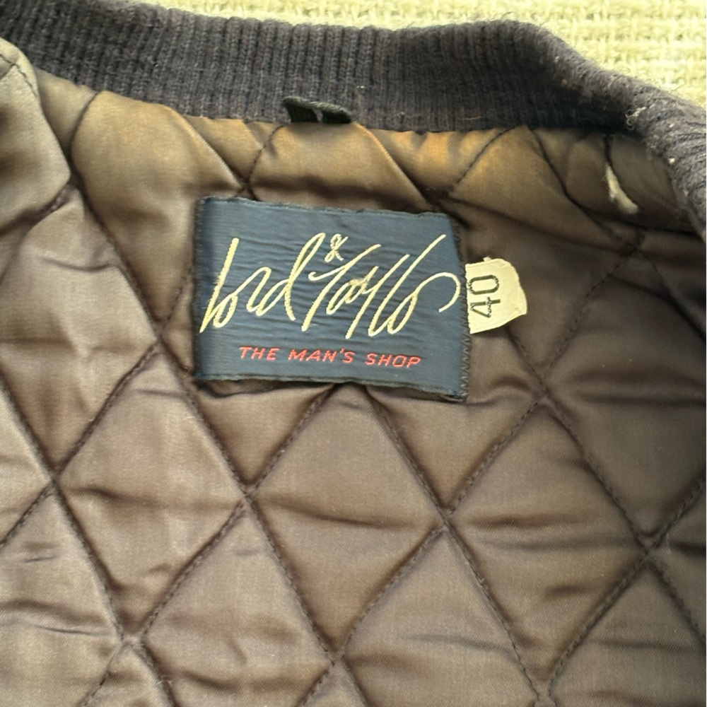 Navy wool Jacket - Picture 4 of 5